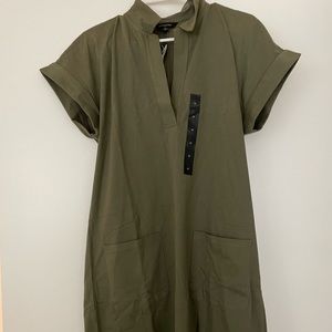 Banana Republic Green Polo Dress Size M
